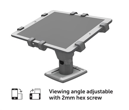 Tablet Halterung WEISS XL