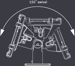 150 Schwenkbar